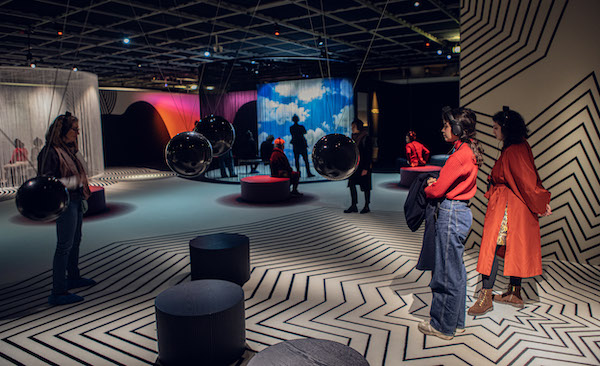 Vue d’ensemble de l’exposition Silence à la Cité des sciences et de l’industrie, Paris. © N Breton-EPPDCSI